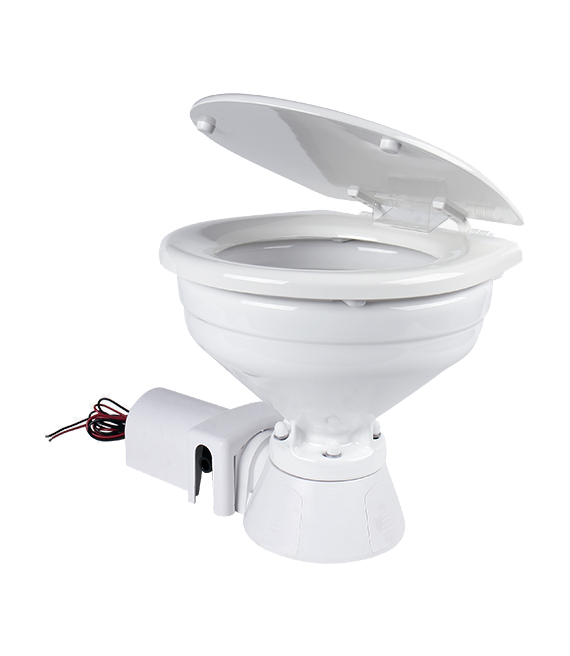 SEAFLO electric boat toilet 12 volt flush pump for rv ceramic bowl boat