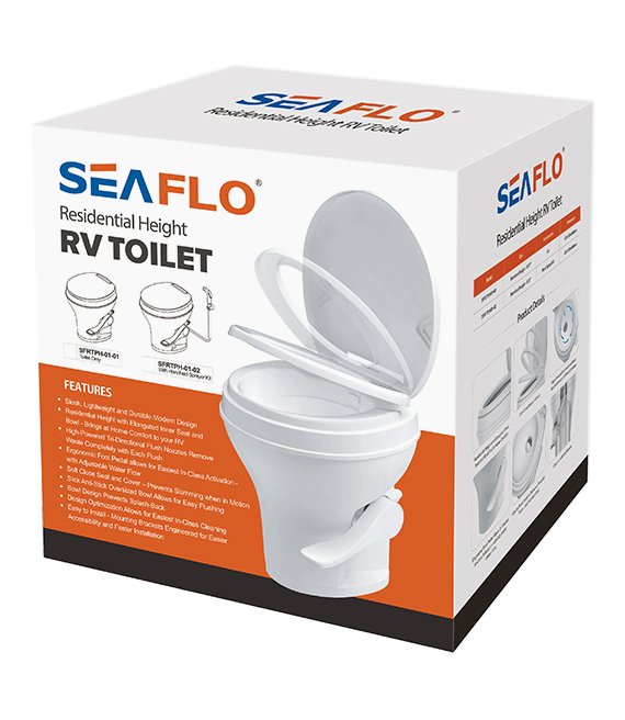 Residential Height RV ToiletSEAFLO