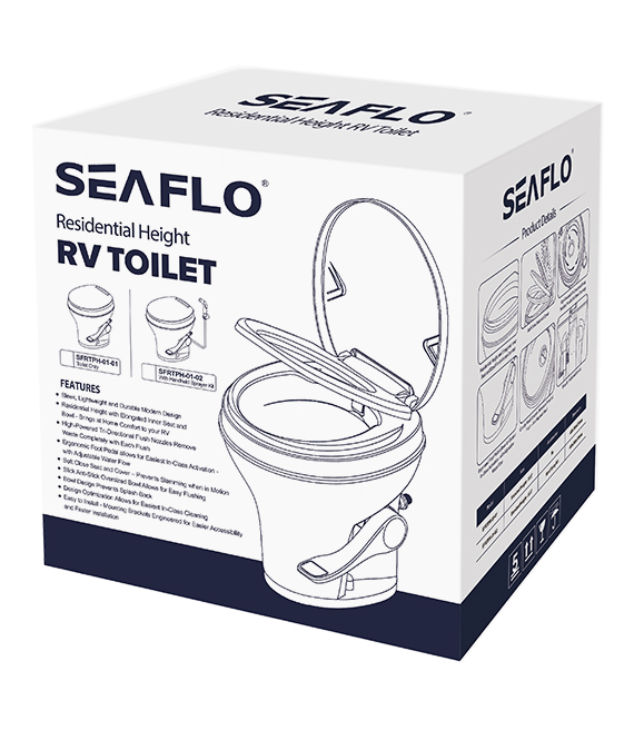 Residential Height RV ToiletSEAFLO