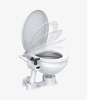 Manually Operated Marine Toilet – Regular