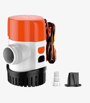 13B SERIES 1100GPH Electronic Sensing Automatic Bilge Pump –New Design