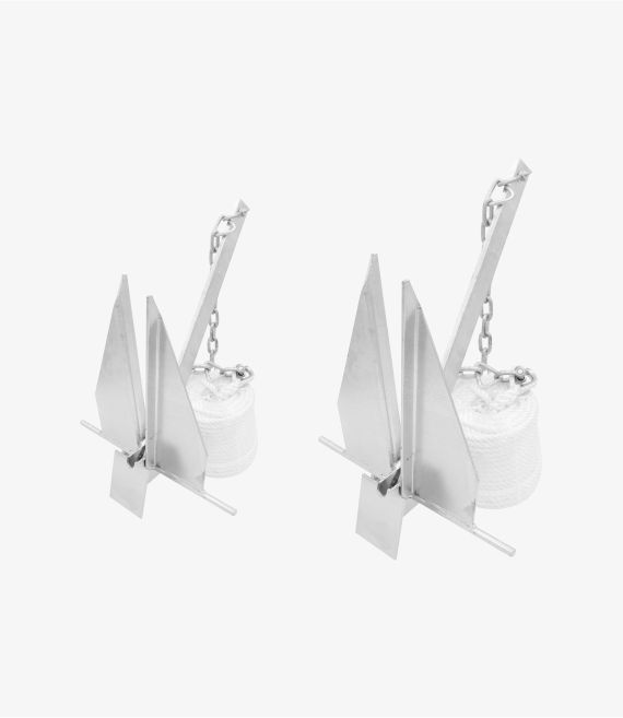 Danforth Anchor,  Hot Dip Galvanized - 02 Series