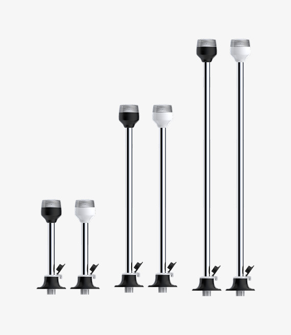 LED All-Round Pole Lights 05 Series Plug-in Mount——Plastic Base
