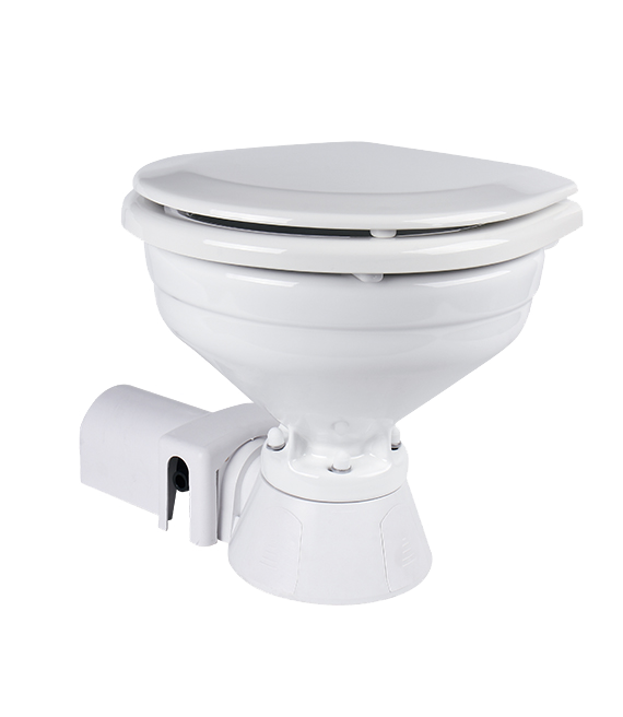 SEAFLO electric boat toilet 12 volt flush pump for rv ceramic bowl boat