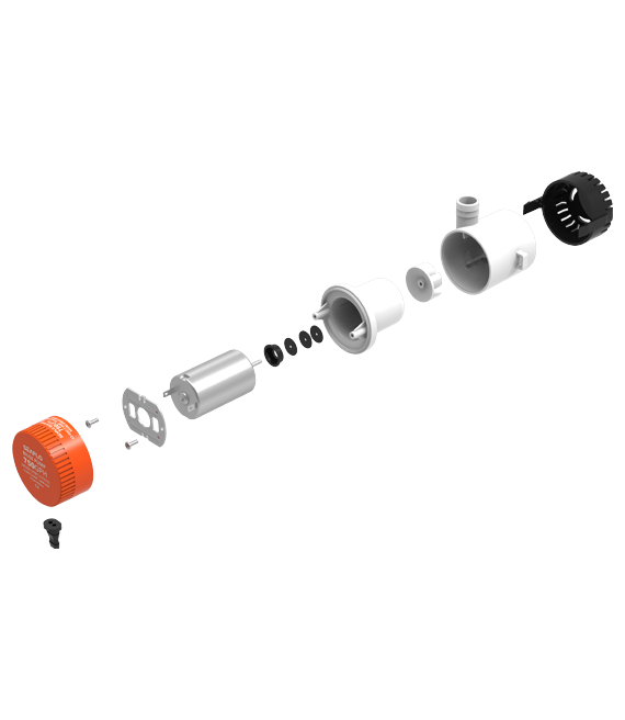 Gorgeri Pompe De Puisard De Douche 12V 750GPH Pour Bateau, Camping-car, RV - Pompe à Diaphragme Avec Plusieurs Ports