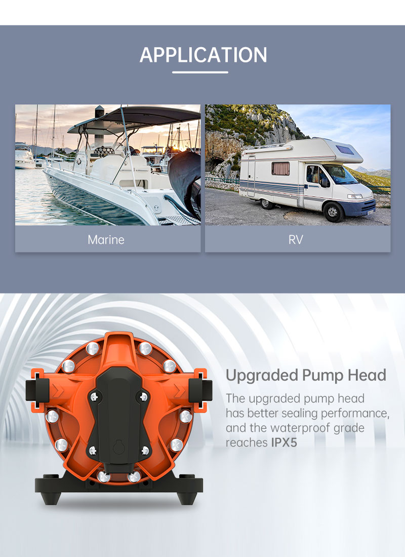 SEAFLO 56A-Series Variable Speed Water Pump 24VDC 5.0 GPM - View #5