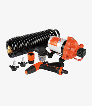 33 Series Washdown Pump Kit With Coiled Hose