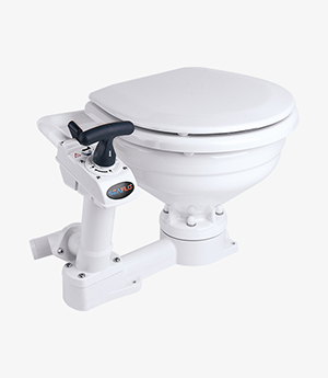 Manually Operated Marine Toilet