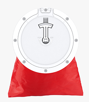 8.4 Inch Hatch Cover with Bag