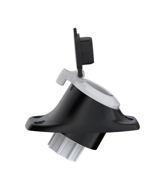 Light Base Plug In Mounting Base for Plug-in Mount Pole Lights-SEAFLO